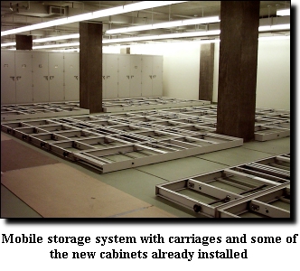 Mobile storage system of the Plant Studies Center