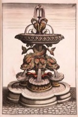<b>Fountains Are The Life Source of Gardens through History</b><br />G.A. Böckler, <i><b>Architectura curiosa nova, Nuremberg, 1664</b></i>, plate 96.