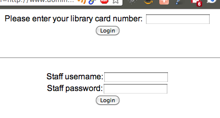 Just enter your library card number. Just enter your library card number.