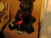 What a delightful little flamingo! At Joan Bogart Antiques - Oceanside, N.Y.