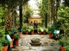 A look toward the main fountain.