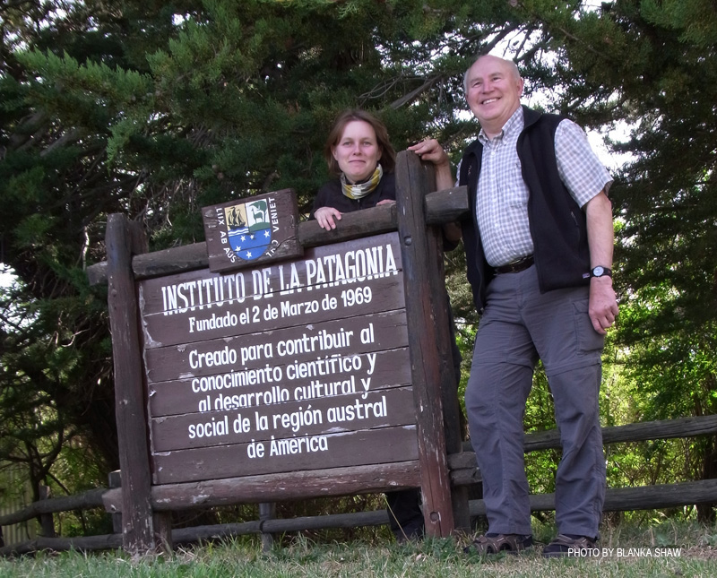 Blanka & Jim at the Institute Patagonia