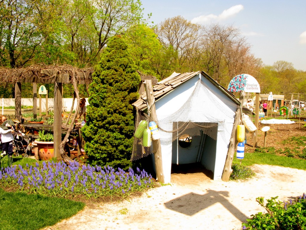 The "Beach" House in the Ruth Rea Howell Family Garden