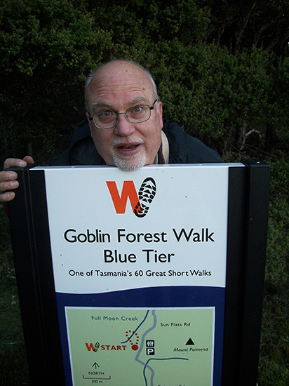 Bill Buck and the Goblin Forest Walk Sign