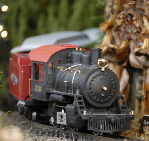 Holiday Train Show Locomotive