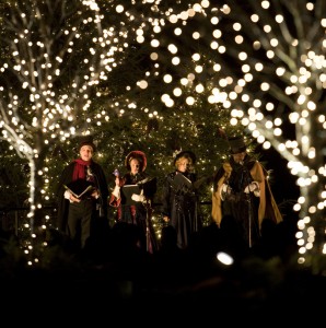 Holiday Train Show carolers