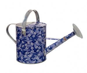Blue Blossom Watering Can