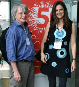 Lúcia Lohmann and Joel Cracraft, the leaders of the Amazon Project.