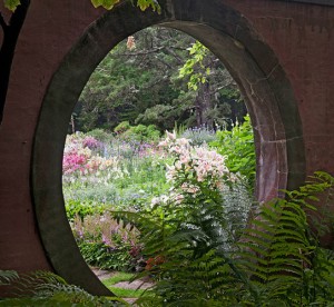 The Moon Gate in Mrs. Rockefeller's Garden