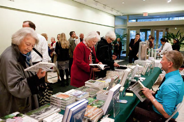 NYBG publications were available for purchase in the Ross Gallery before the film premiere.