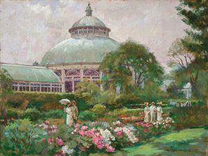 James Gurney, "Garden Walk"