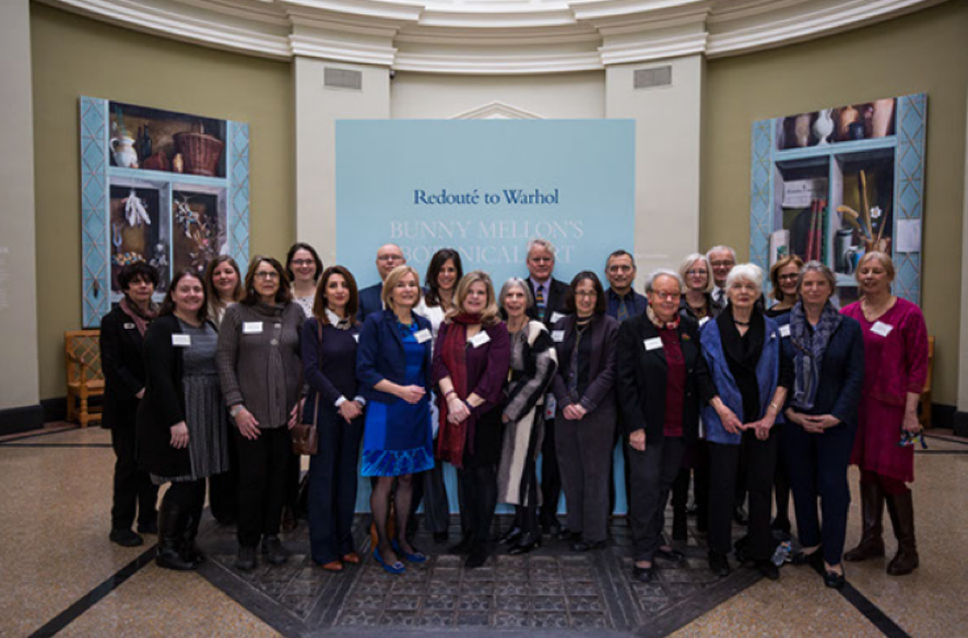 Photo of colloquium visitors