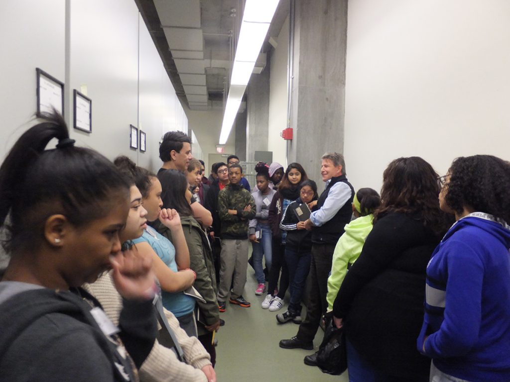 Bronx students visit the Garden