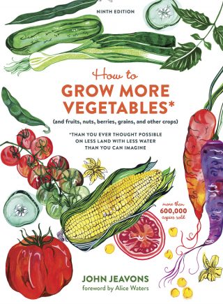 The cover of "How to Grow More Vegetables."