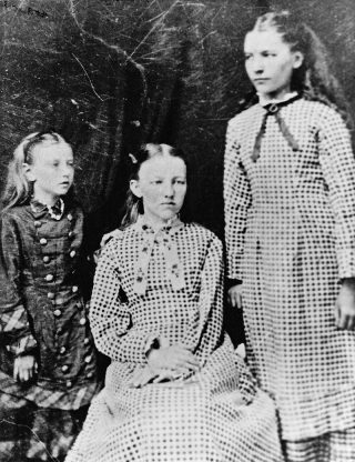 Carrie, Mary, and Laura Ingalls Wilder