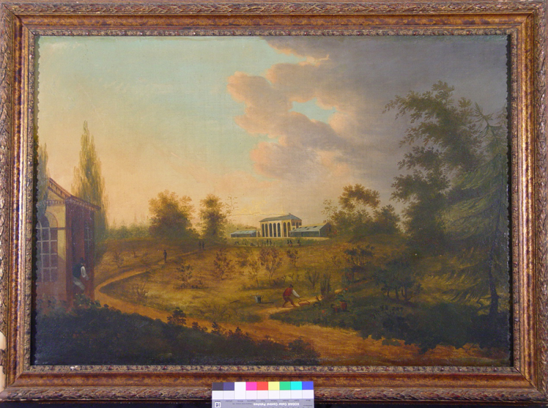 Painting of Elgin Botanic Garden