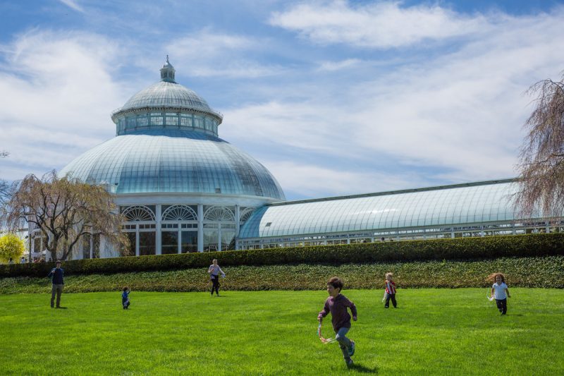 Photo of the Haupt Conservatory