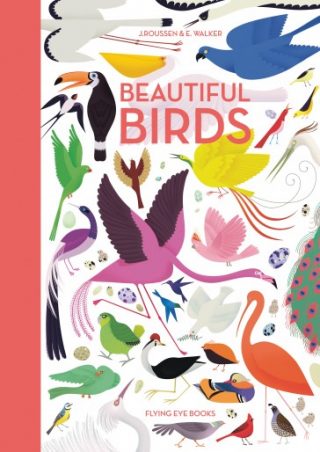 The cover of "Beautiful Birds", showing a variety of bird species.