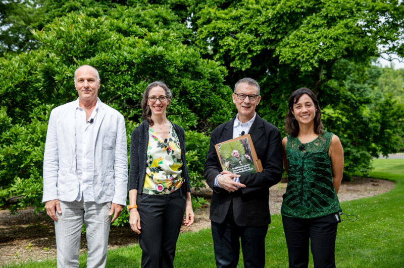 Photo of the exhibition speakers