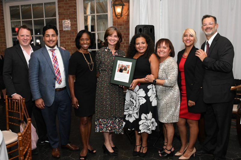 Photo of guests and award-winners at Fiesta de Flores