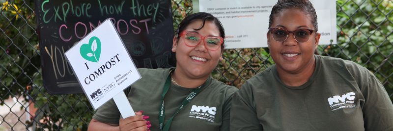 Photo of Bronx Green-Up volunteers