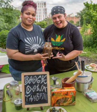 Photo of Bronx Canasta hot sauce participants