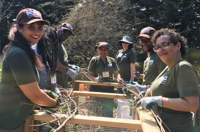 Photo of NYC Compost Project volunteers