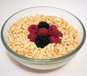 puffed rice cereal