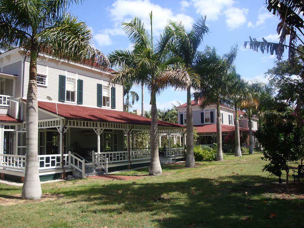 The Edison Estate at the Edison and Ford Winter Estates, Fort Myers, Florida. Photo courtesy of the Edison and Ford Winter Estates.