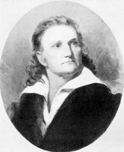 From the 1833 portrait of John James Audubon by Henry Inman. Courtesy of Wikimedia Commons.