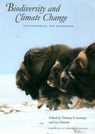 Photo of the cover of Biodiversity and Climate Change