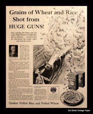 Photo of a Puffed Rice Advertisement