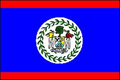 flag of Belize, click for Gov. of Belize