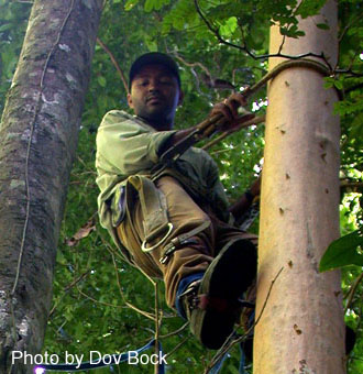 José Lima da Paixão climbing at Serra do Teimoso, Bahia