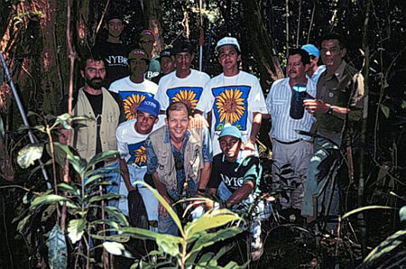 Project team in the Mata de Esperança, Bahia