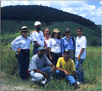Survey team at Murici, Alagoas