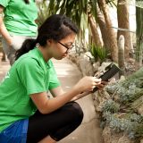 Photo of students learning in the Conservatory