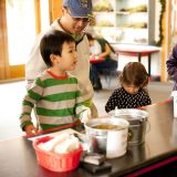 Photo of children learning at the Discovery Center