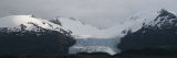 Image of snow caped mountains in Seno Agostini.