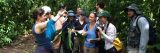 Image of Yale students with Garden staff in Costa Rica