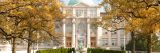 Library Building in the fall