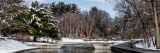Photo of the Native Plant Garden in winter