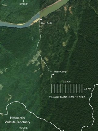 Map of community based natural resources.
