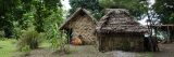 Image of huts in Vanuatu.