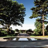 Visitor Center, VC, Reflecting Pool, summer