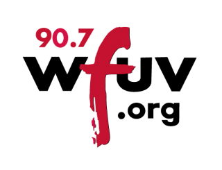 90.7 WFUV's logo.