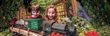 Photo of kids at the Holiday Train Show