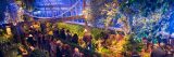 Visitors taking in the sights of the Holiday Train Show® during a Bar Car Night.
