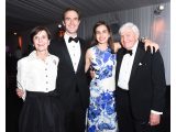 Four guests at the Conservatory Ball