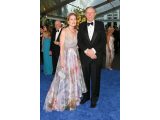 Two guests at the Conservatory Ball